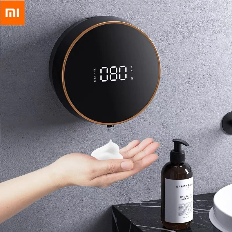 

Xiaomi Liquid Soap Dispenser Wall Foam Soap Dispenser USB Charging Infrared Induction Kitchen Sensor Hand Washer Hand Sanitizer