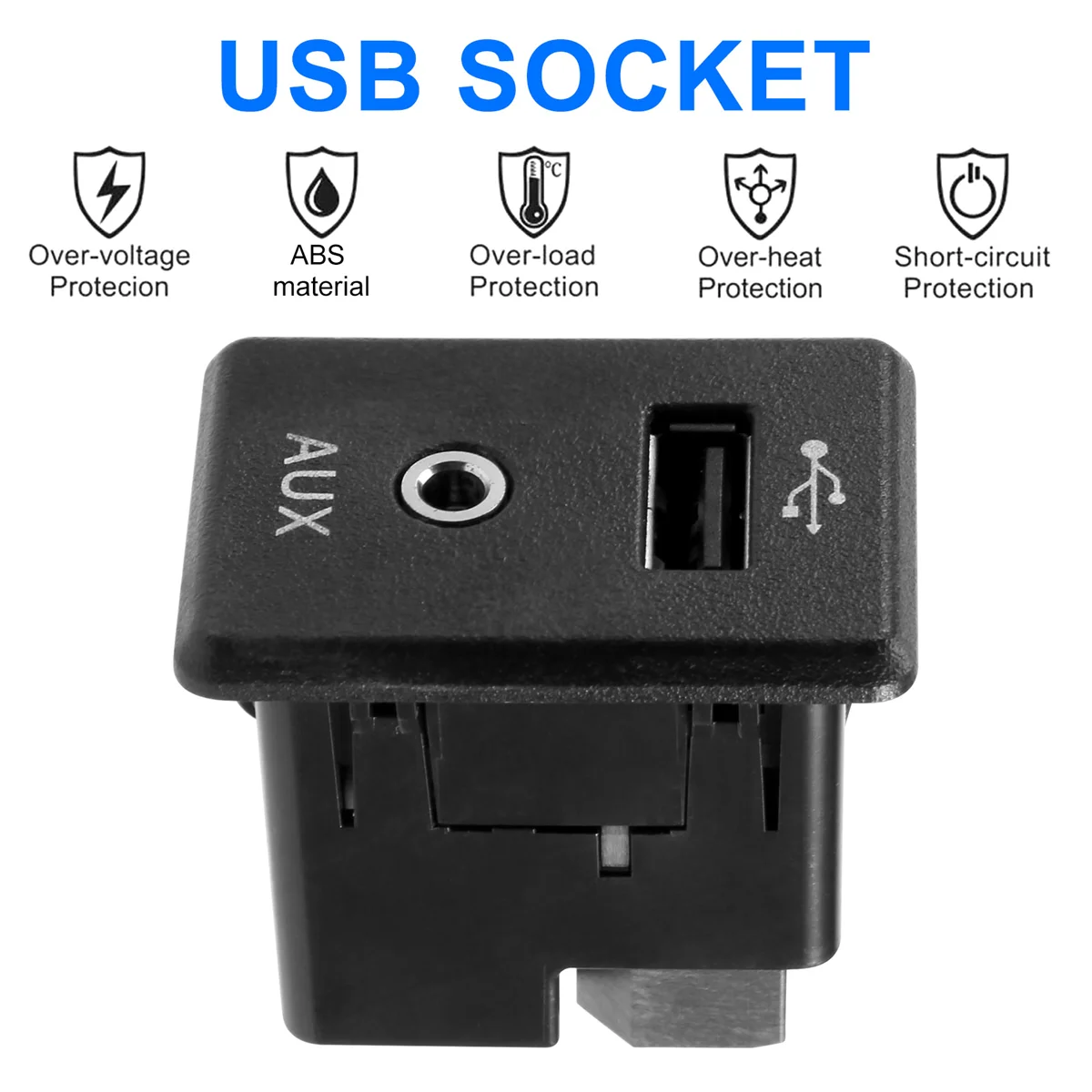 USB-адаптер AUX-порта аудиоплеер и USB-разъем для Nissan X-trail Rouge Qashqai 795405012