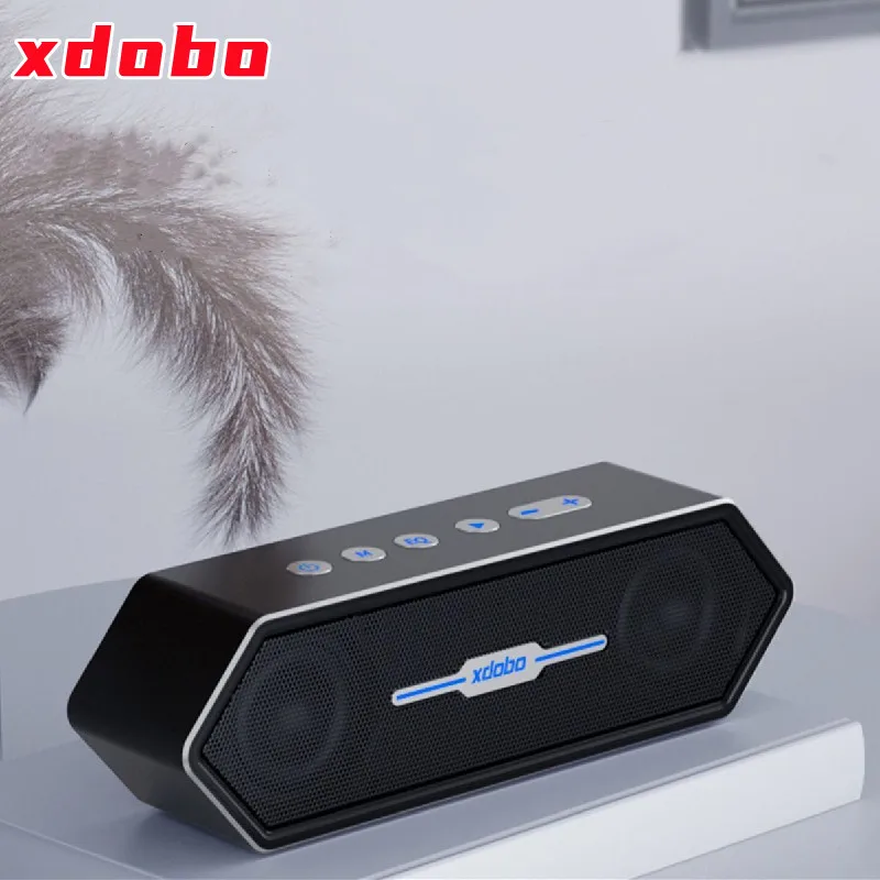 

100% Xdobo Nirvana Wireless Bass Bluetooth Speaker TWS Gaming Sound Bar Portable Subwoofer Outdoor Sound Column 50W Caixa de som