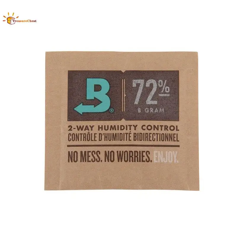 

5/10 Pc Boveda 72% 8g 2-Way Humidity Control Humidipak Humidifier Professional Cigar Humidifier Bag For Cigar Humidor Humidifier