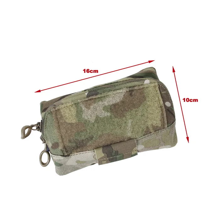 New MOLLE Auxiliary Bag Small Storage Bag Multicam Black Imported Fabric