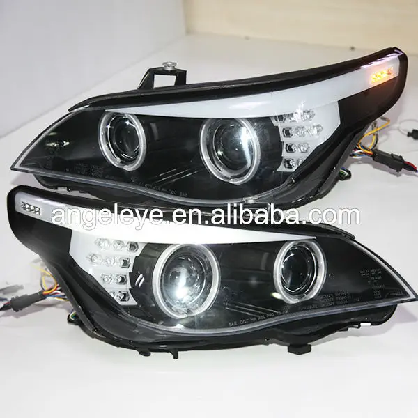 

For BMW original car E60 523i 525i 530i Head Light CCFL Angel Eyes 2003-2005 Year without HID kit SN