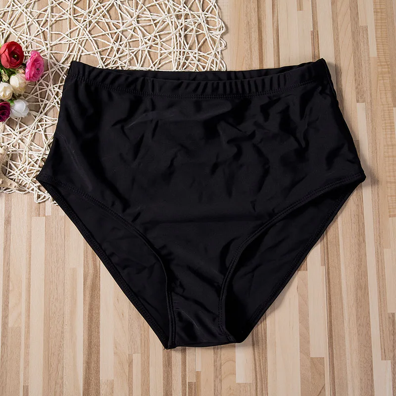 

Women High Wasit Swim Trunks Coloful Printing Swimming Pants Oversized Swimsuit Bottoms Female Holiday Beachwear Bathing Suit