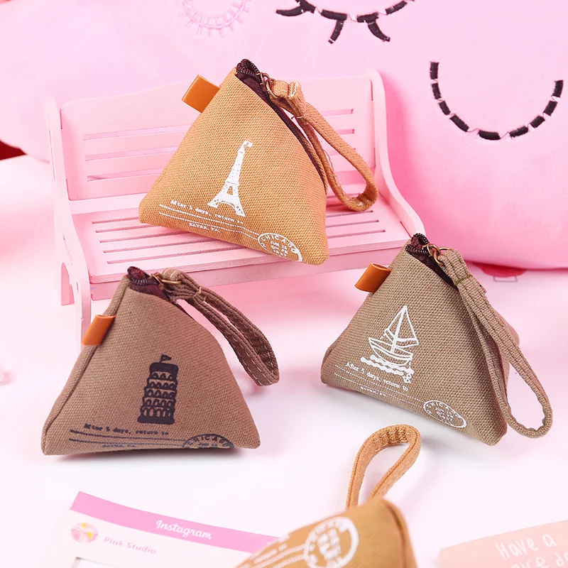 

1 шт. Чехол-кошелек для мелочи с произвольным дизайном, 9 см, Холщовый Карманный Кошелек, женская сумка, кошелек для ключей