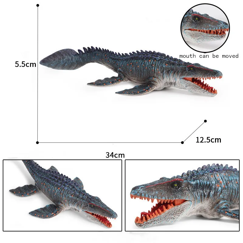 

Dinosaur Model Realistic Figures Lifelike Mosasaurus Dinosaur Model Toy Figures For Collector Decoration Favor Kid Toy Gifts