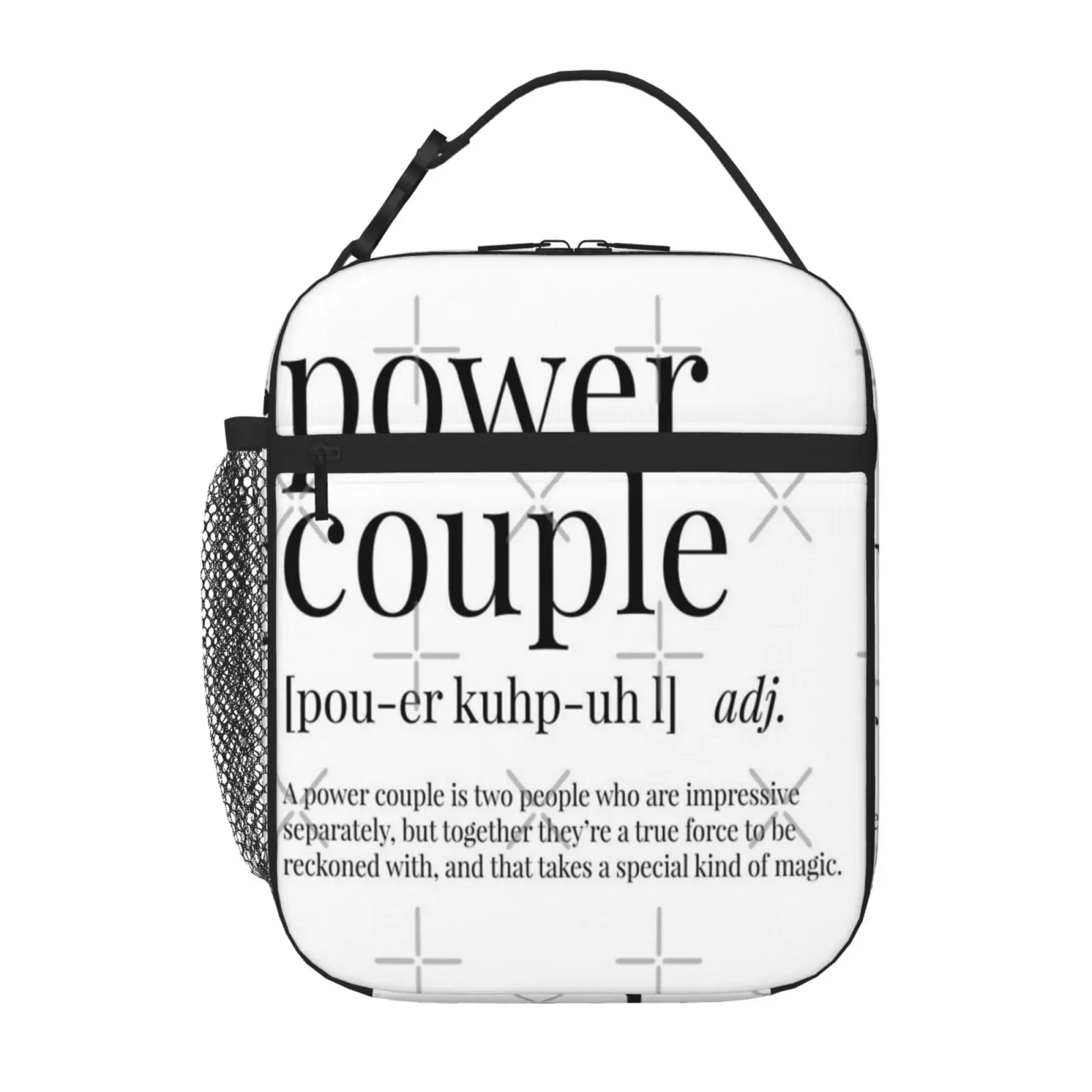

Power Couple Definition Lunch Bags For Women Thermal Bags Lunchbag Insulation Bags Lunchbox Bag
