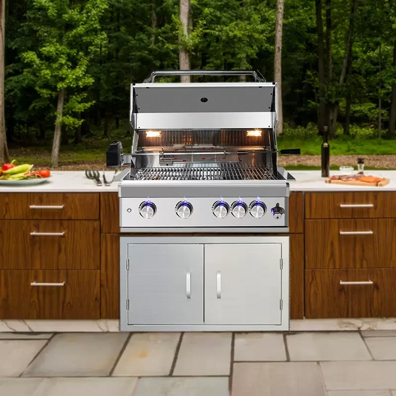 5 горелок заводская цена высокое качество нержавеющая сталь барбекю Btove домашняя