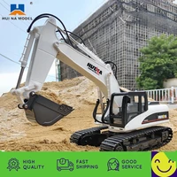 huina 1550 rc excavator crawler car 15ch 2 4g 114 rc truck crawler remote control alloy rooter truck rtr independent arms