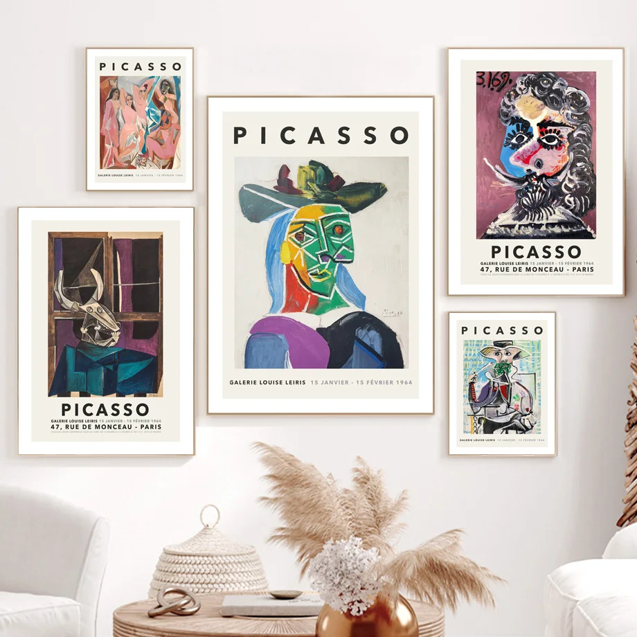 Настенная картина Picasso кубизм фавизм галерея настенная Картина на холсте