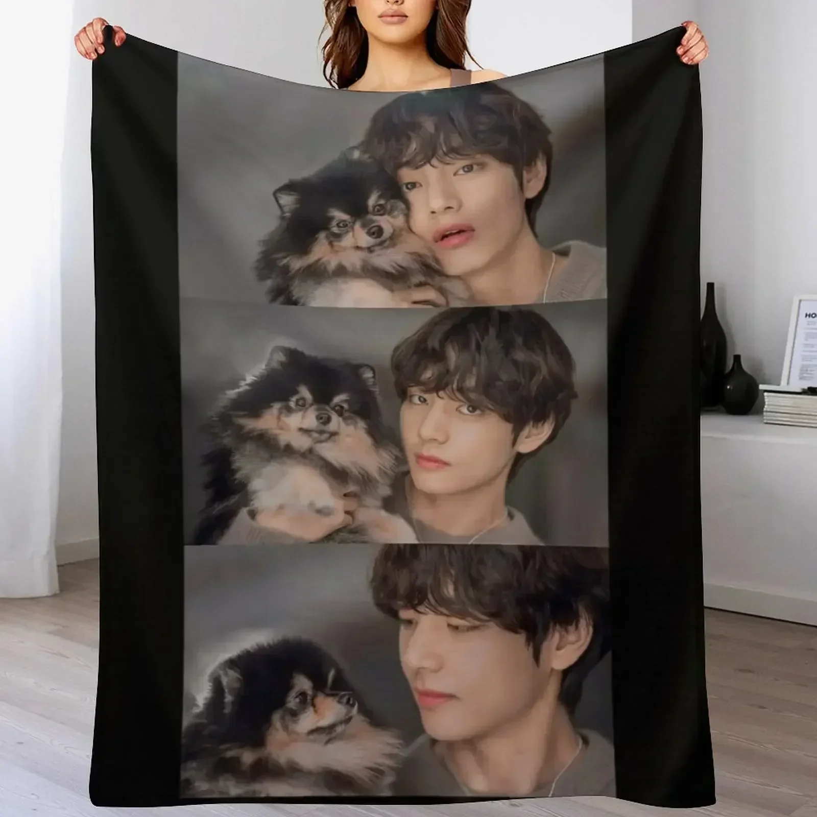 Фото Одеяло Yeontan самое мягкое милое большое роскошное одеяло St №4