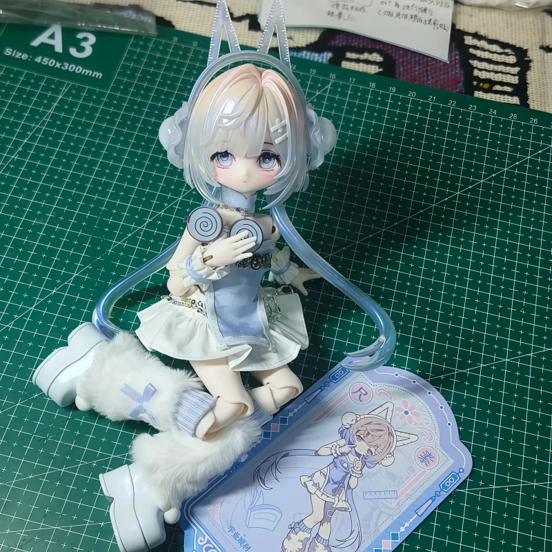 Фото Come4free Minty V3 Lucky Little Sign Spirit Series Blind Box 1/8 Bjd Фигурка Милая подвижная шарнирная кукла Трендовая игрушка Подарок для девочки №5