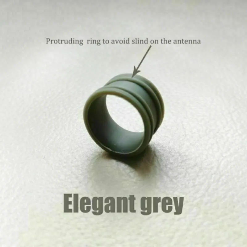 50PCS Colorful  ID Bands 1.6 Inch Diameter Antenna Ring For Two Way Radio Walkie Talkie Accessories