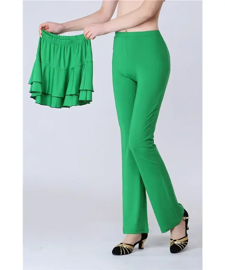 Женские брюки для танца живота тренировок комплект из 2 предметов