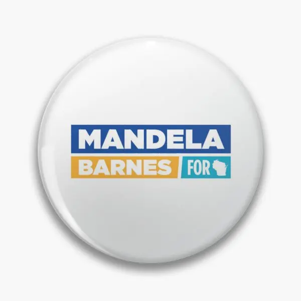 

Брошь в виде Манделы Барнса для Сената Висконсина 2022, мягкая булавка на пуговицы, брошь для влюбленных, подарок, металлическая забавная булавка на лацкан в виде мультяшного героя