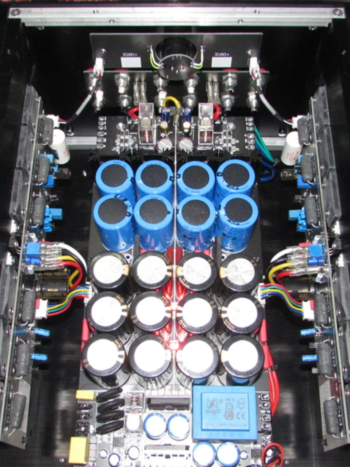 Усилитель мощности AMXEKR PASS X160 Pure Class A двухканальный усилитель сбалансированный