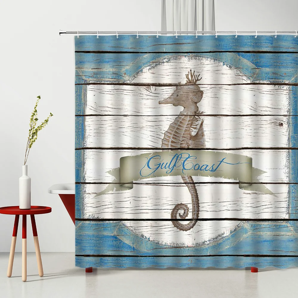 

Shower Curtains Old Bathtub Farm Cattle Pattern Vintage Wood Grain Waterproof Polyester Cloth Bedroom Curtain Multiple Size