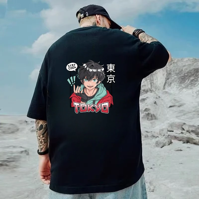 T6 модная брендовая мужская одежда в стиле Bf большого размера футболка верхняя с