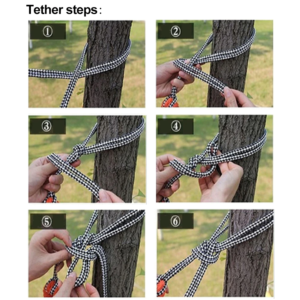 Сетчатый гамак HooRu для кемпинга подвесной двойной с москитной сеткой и