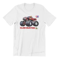 clodbuster hipster tshirts monster trucks tripp meredith octopus action movie men harajuku pure cotton valentines day oversized