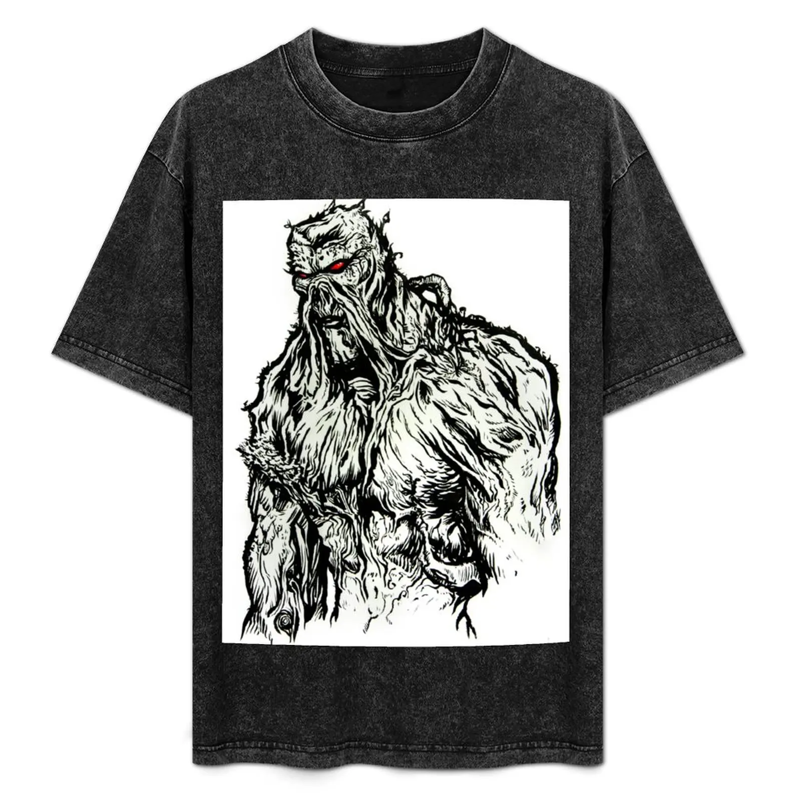 Футболка SWAMP THING простые быстросохнущие тяжелые мужские хлопковые футболки