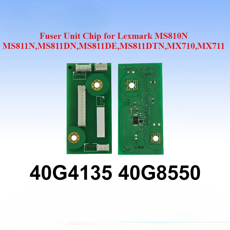 (40G4135 40G8550) Чип блока термофиксатора для Lexmark MS810N MS810DN MS811N MX710 MX711