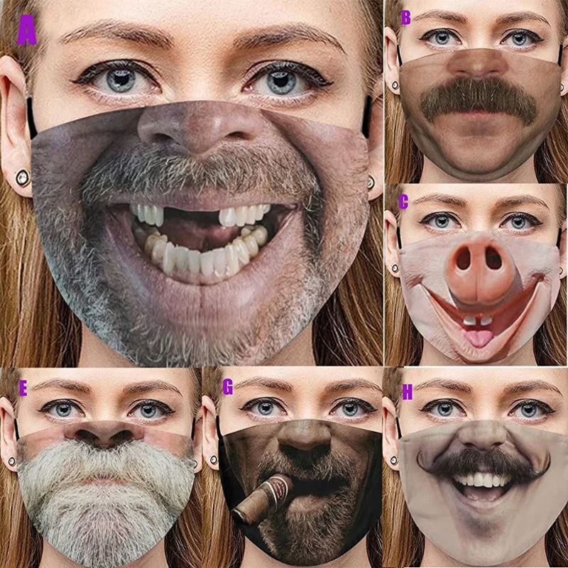 

Маска для улицы, Пасхальная маска для бара, реквизит для показа головы, маска для карнавала, маска для маскарада, Пыленепроницаемая хлопковая маска, ужасная маска