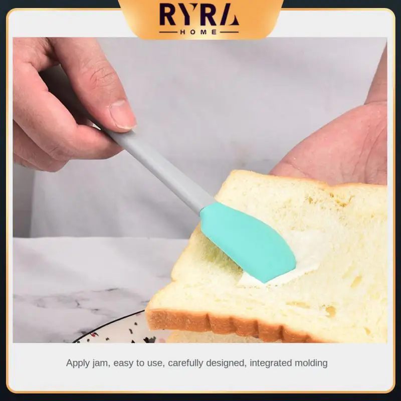 

Integrated Molding Silicone Scraper Outstanding Color And Texture Colored 5-piece Spatula Suitable For Various Scenarios