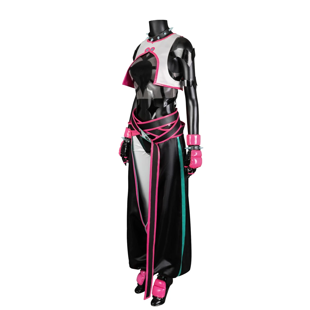 Сексуальный костюм для косплея Юрского Хана из игры истребителей SF 6 наряды