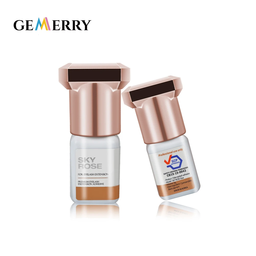 

5g Original Red/Green/Rose/Gold SKY Glue Eyelash Extension Glue 1s Fast Drying False Eyelash Extension Glue 8 Weeks Retention