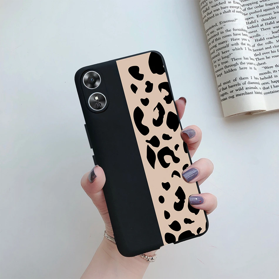 Противоударный чехол для OPPO A17 A17K 4G силиконовый мягкий с драконом из ТПУ Oppo A 17 K