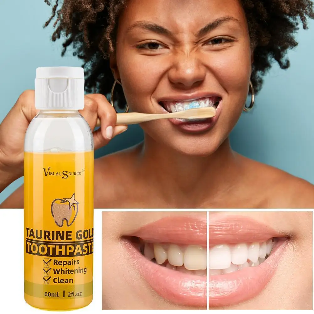 

24K Gold Whiten Toothpaste Anti Gingival Bleeding Remove Oral Bright Care Teeth Cleaner Whiten Plaque Stains Odor Breath Fr G1C6