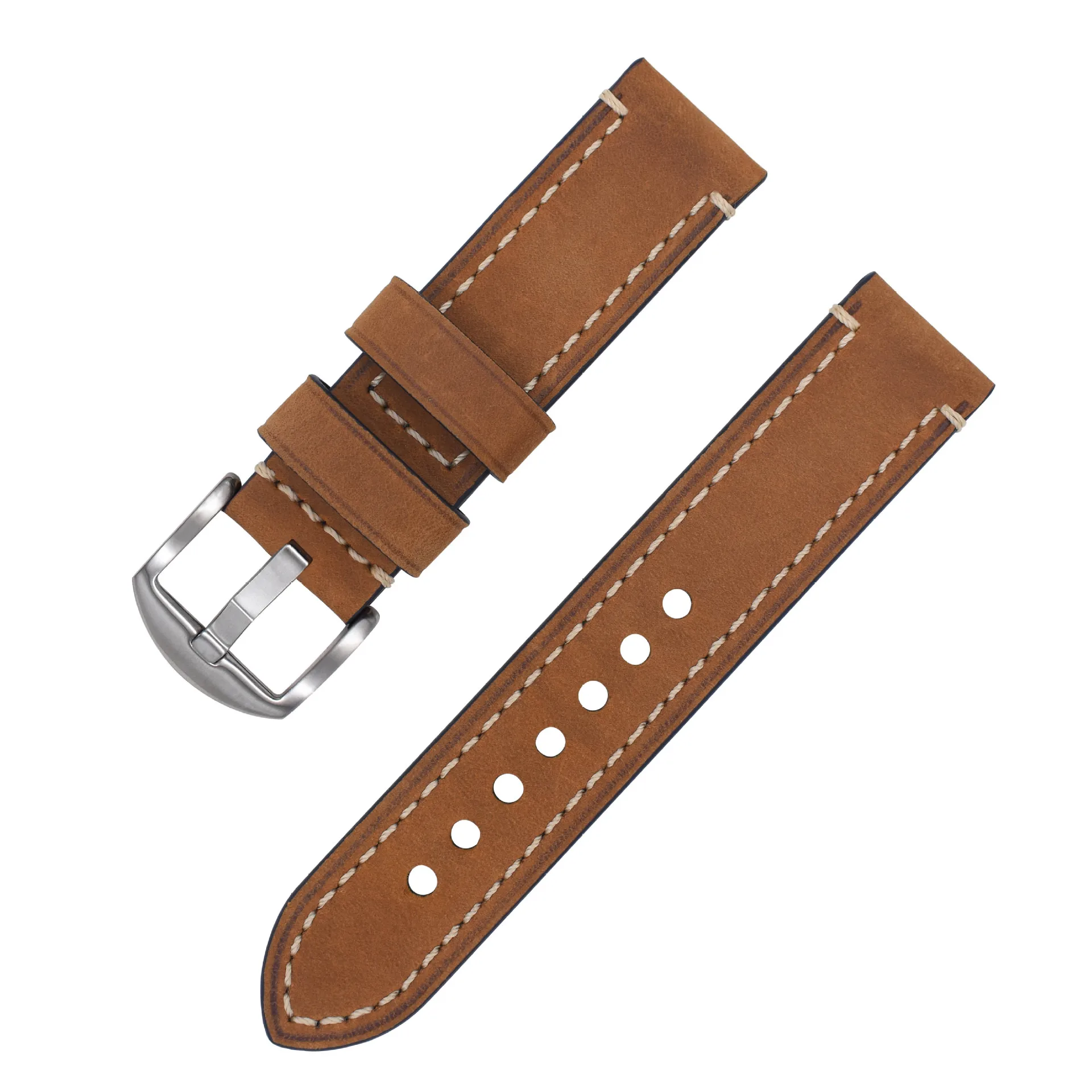 Cowhide watch watch leather strap on the head layer of mad horse leather strap gt2 Pangda Kadi watch leather strap