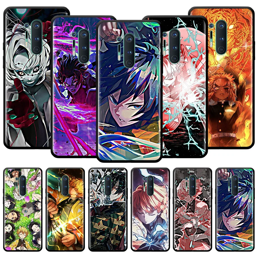 

Demon Slayer Luxury Phone Case For Oneplus Nord N100 N200 N10 7 8 9 7T 8T 9R 9RT CE 2 Z Pro 5G Luxury Silicone Cover Fundas TPU