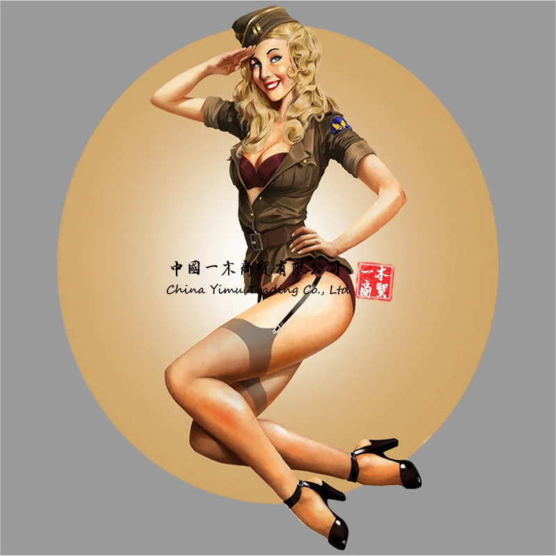 Винтажная девушка Pin Up, модная модель, печать плакатов, пользовательская Печать Полная обнаженность без одежды simson