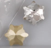 

100 шт., 8 мм, снежинки, искусственные снежинки, кристаллы, гладкие Стразы, 3D маникюрные украшения для ногтей, подвески, ювелирные изделия