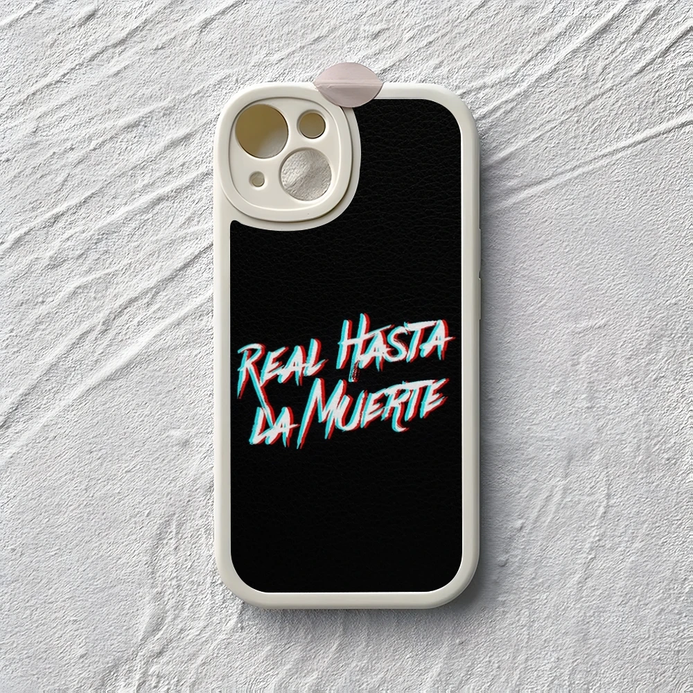 Рэпер Anuel AA Real Hasta La Muerte Чехол для телефона Iphone 16 15 14 13 12 Pro Max 11 Mini X Xr Xs 7 8 Puls