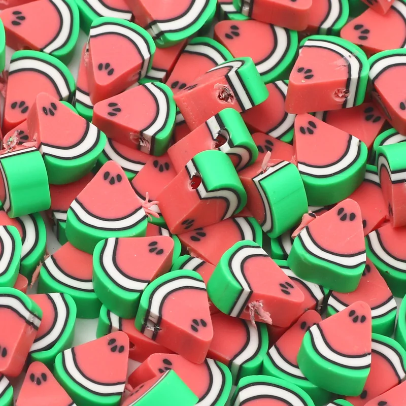 Бусины из полимерной глины, 8x10 мм, 20/50/100 шт.