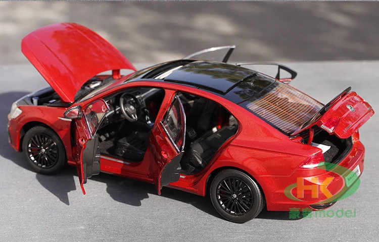 Масштабная модель автомобиля 1:18, оригинальная заводская, SAIC VW New Lingdu, задняя версия New Lamando, из сплава (art.: 3920d9ad628bf) - 3920d9ad628bf