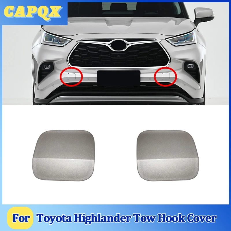 1 шт. для Toyota Highlander 2022 23 24 бампер крышка прицепа фаркоп бампера