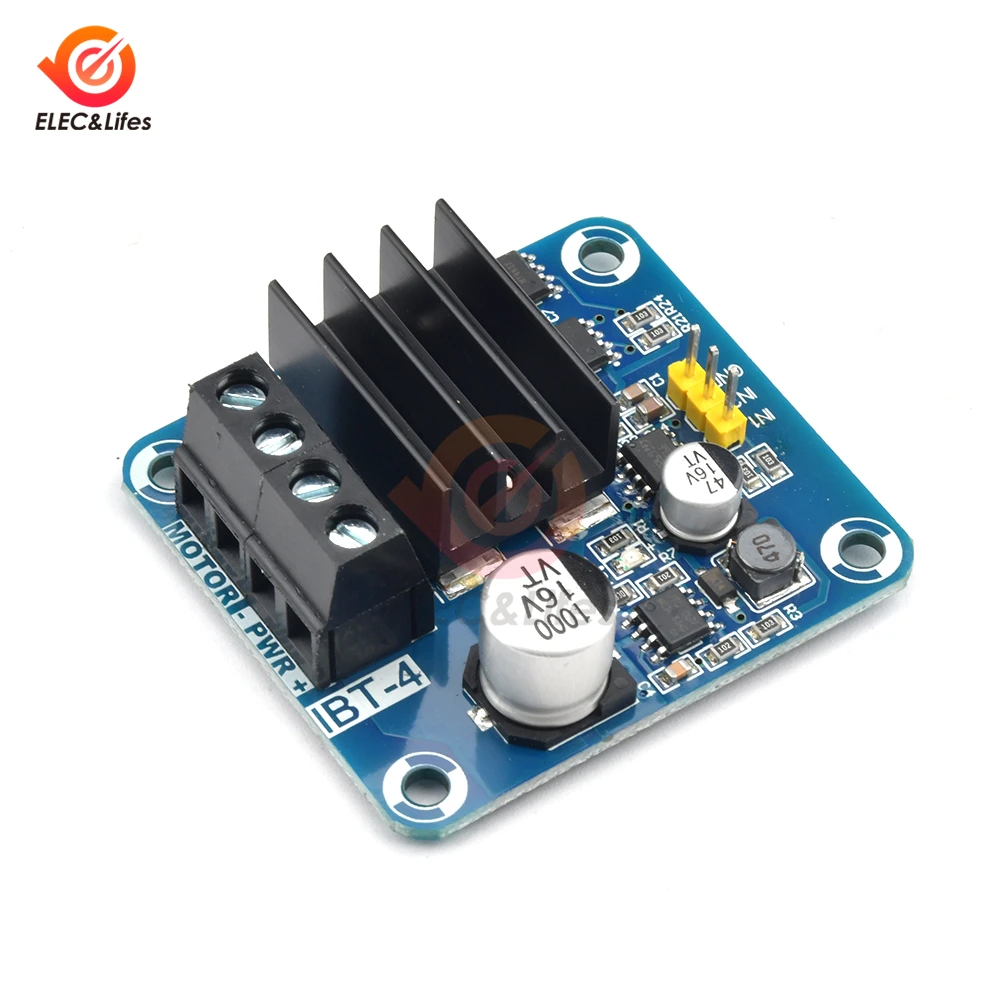

IBT-4 Motor Driver Module Semiconductor Refrigeration H Bridge Drive MOSFET High Current 50A DC 5V to 15V