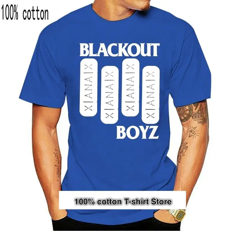 

Camiseta Блэкаут Boyz Xan Pump Xanax ghosteгрив для мужчин, модный los 80, 2019