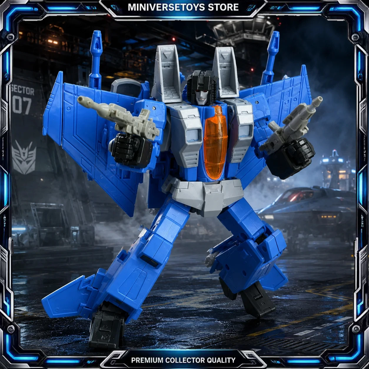 Фото Коллекционная фигурка робота Transformers SS86 Thundercracker G1 (аниме-переиздание), готовая к демонстрации, с подвижными суставами, подарок для коллекционеров №1