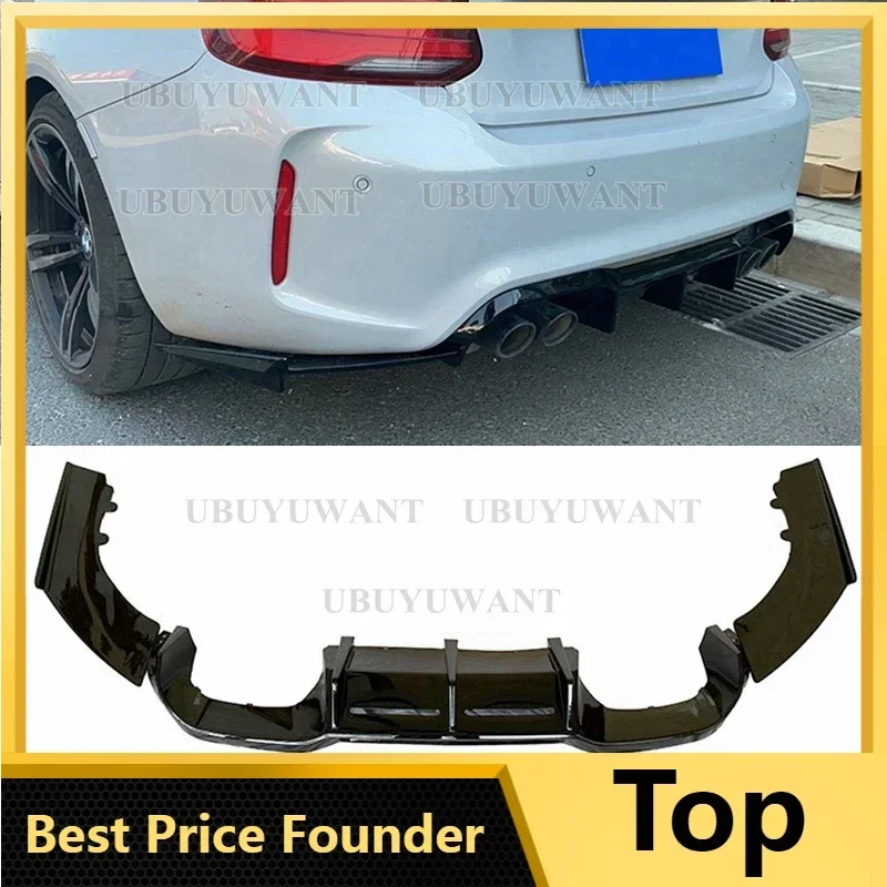 3 шт. автомобильный задний бампер диффузор спойлер боковые разветвители фартук