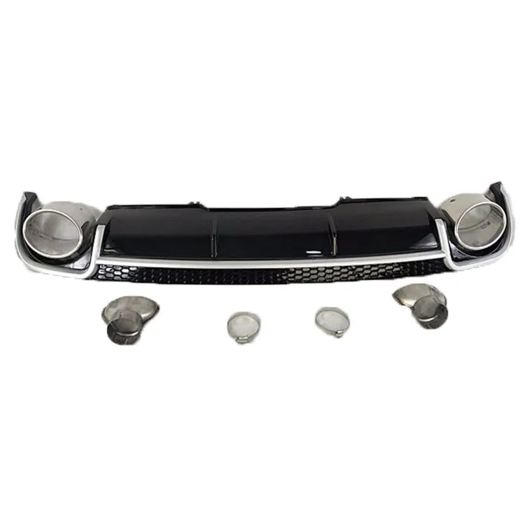 B9 RS4 диффузор подходит для audis A4 SLline Refit стиль заднего бампера Диффузор 2017 2018 2019