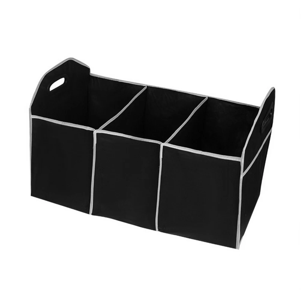

Прочная Нетканая тканевая коробка для багажника автомобиля, Складная Водонепроницаемая сумка для хранения, портативный складной органайз...