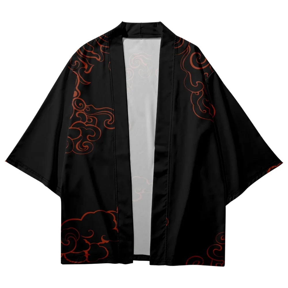 

Bathrobe Coat Japanese Men Kimono Robe Clothes Vintage Style Cardigan Taoist Shirt Sleepwear Summer Nightshirts Jacket Yukata
