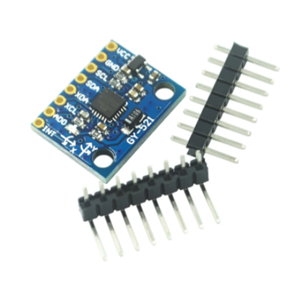 

100 шт., Φ MPU6050, модуль 3 оси, GY-521 Датчики + 3 оси, модуль акселерометра