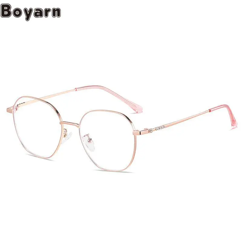 

Международная торговля, Новые очки с перекрестной границей, Классическая модная плоская оптическая оправа для очков с синей защитой