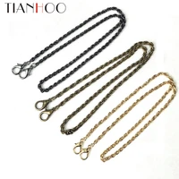 10pcslot 60cm women metal chain for bag handle fashion bag chain replacement shoulder straps bag accessories