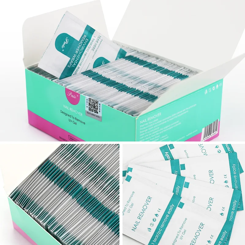 Безворсовые салфетки для снятия гель-лака ногтей 200 шт./лот | Красота и здоровье